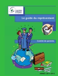 Le récit d'aventure Commission scolaire de Portneuf